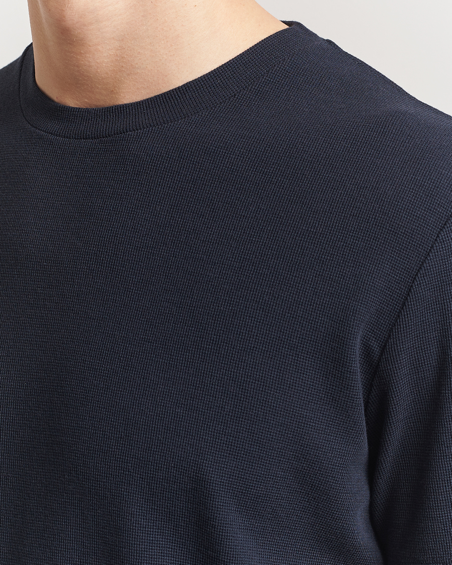 Herr | T-Shirts | NN07 | Clive Crew Neck T-Shirt Navy Blue