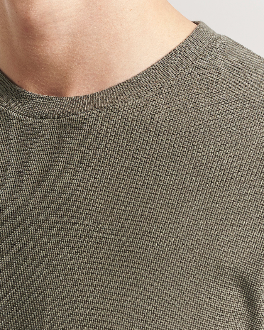 Herr | T-Shirts | NN07 | Clive Crew Neck T-Shirt Capers Green