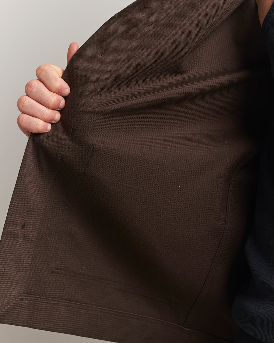 Herr | Skjortor | NN07 | Olav Pocket Overshirt Demitasse Brown