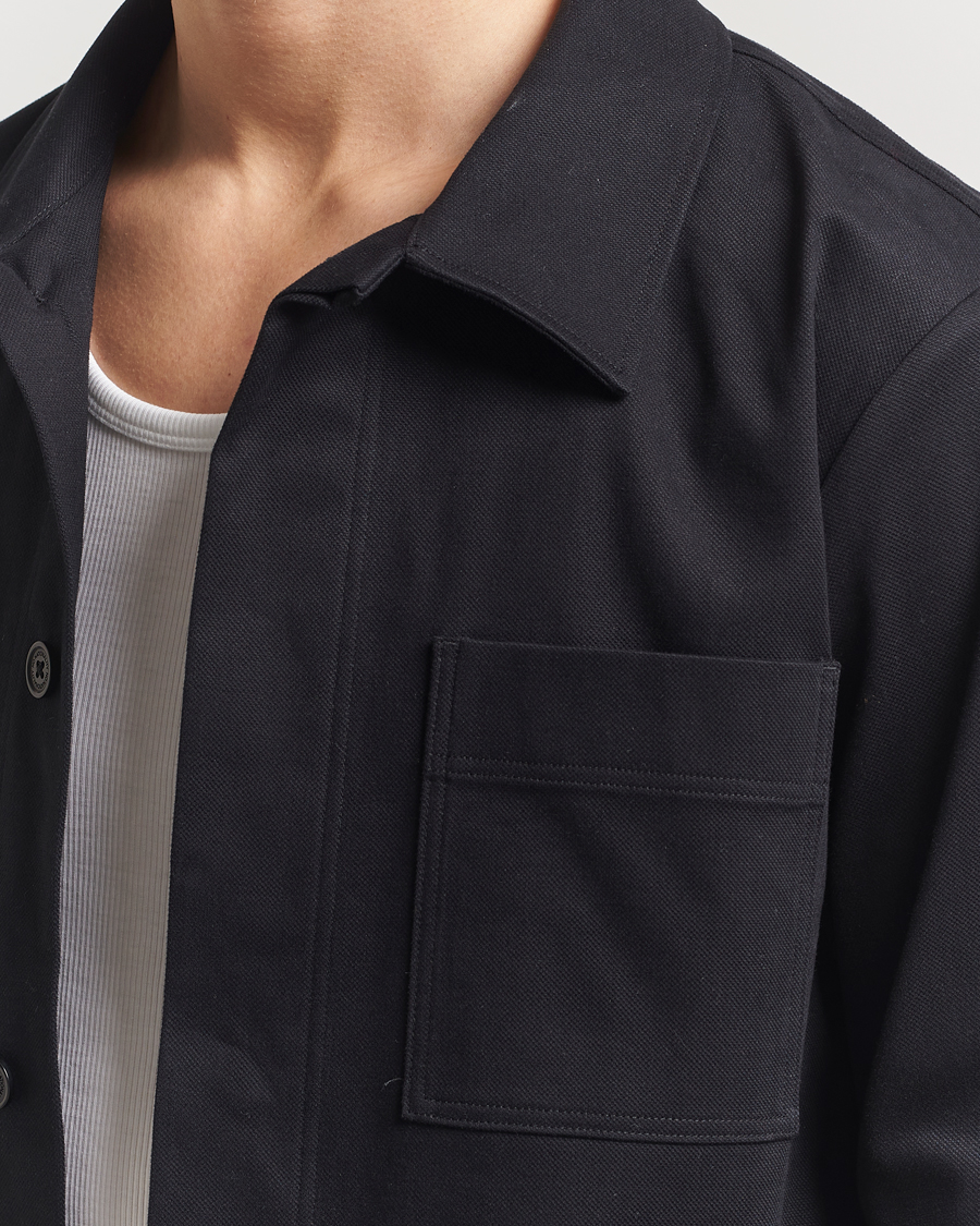 Herr | Skjortor | NN07 | Olav Pocket Overshirt Black