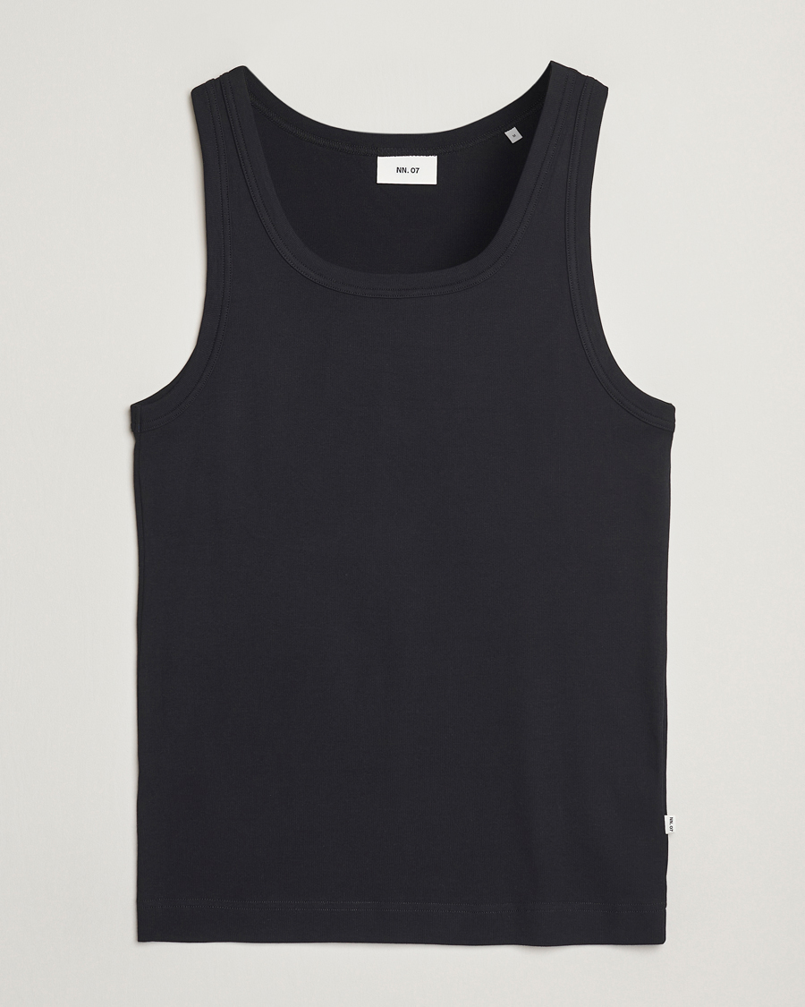 Herr | T-Shirts | NN07 | Mick Tank Top Black