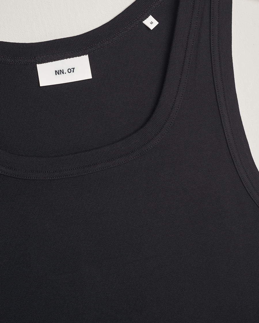 Herr | T-Shirts | NN07 | Mick Tank Top Black