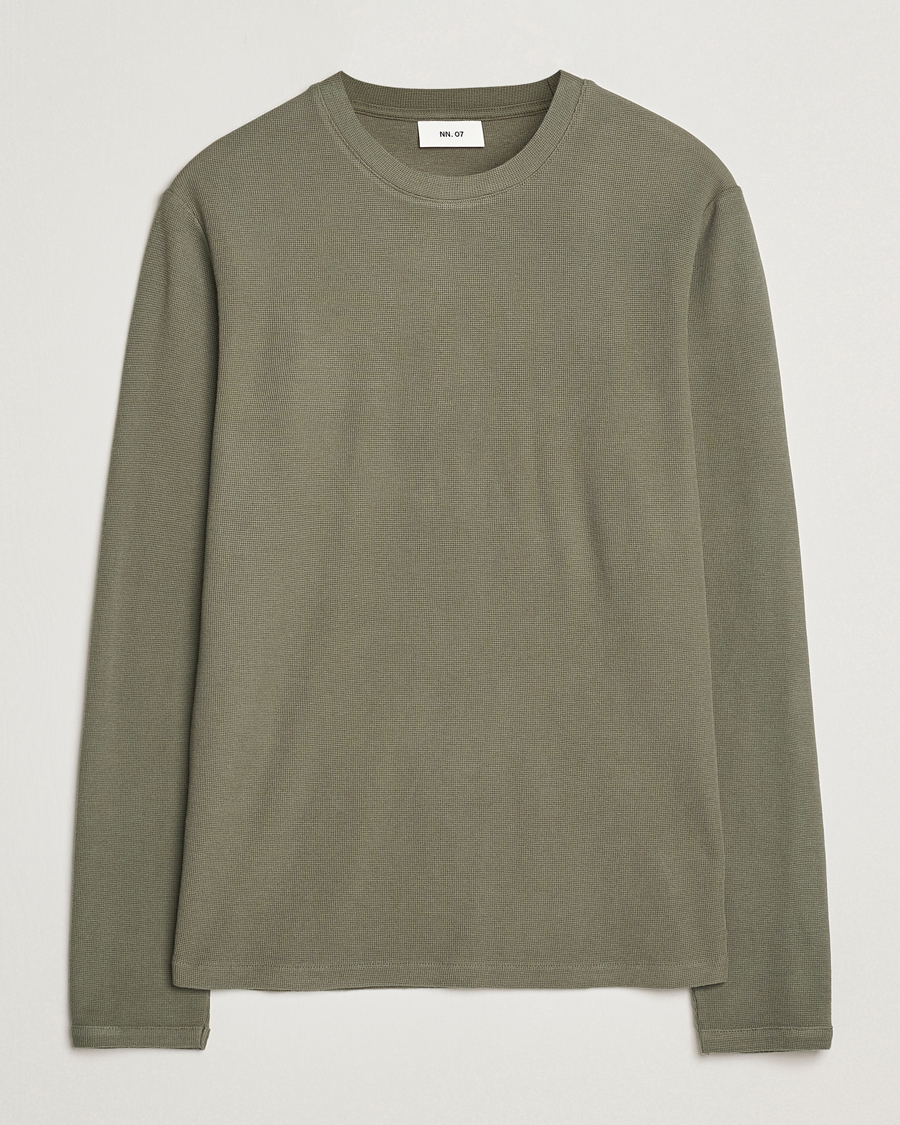 Herr | Tröjor | NN07 | Clive Knitted Sweater Capers Green