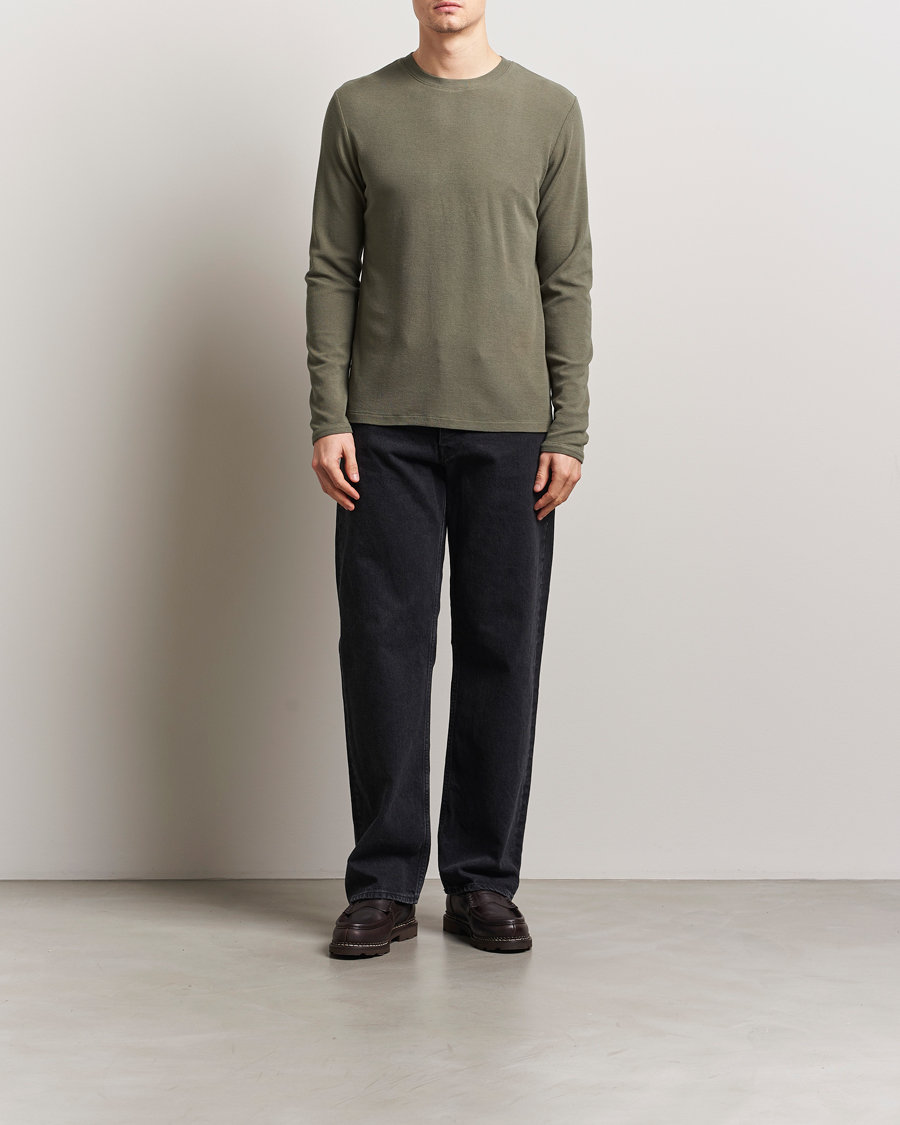 Herr | Tröjor | NN07 | Clive Knitted Sweater Capers Green