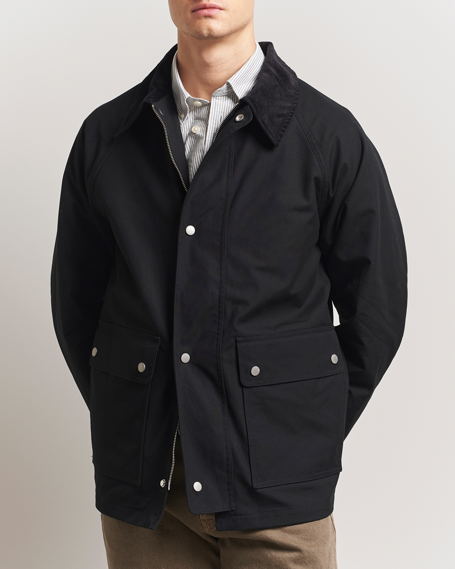 Herr | Jackor | NN07 | Glenn Brittish Millrain Jacket Black