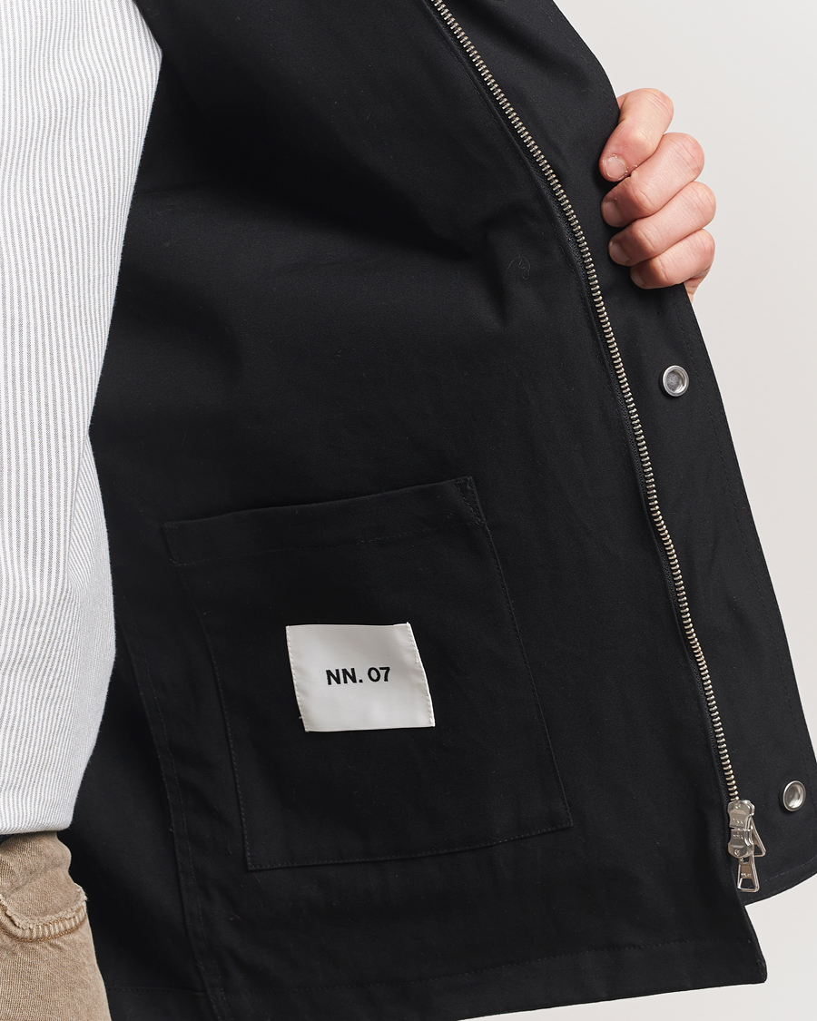 Herr | Jackor | NN07 | Glenn Brittish Millrain Jacket Black