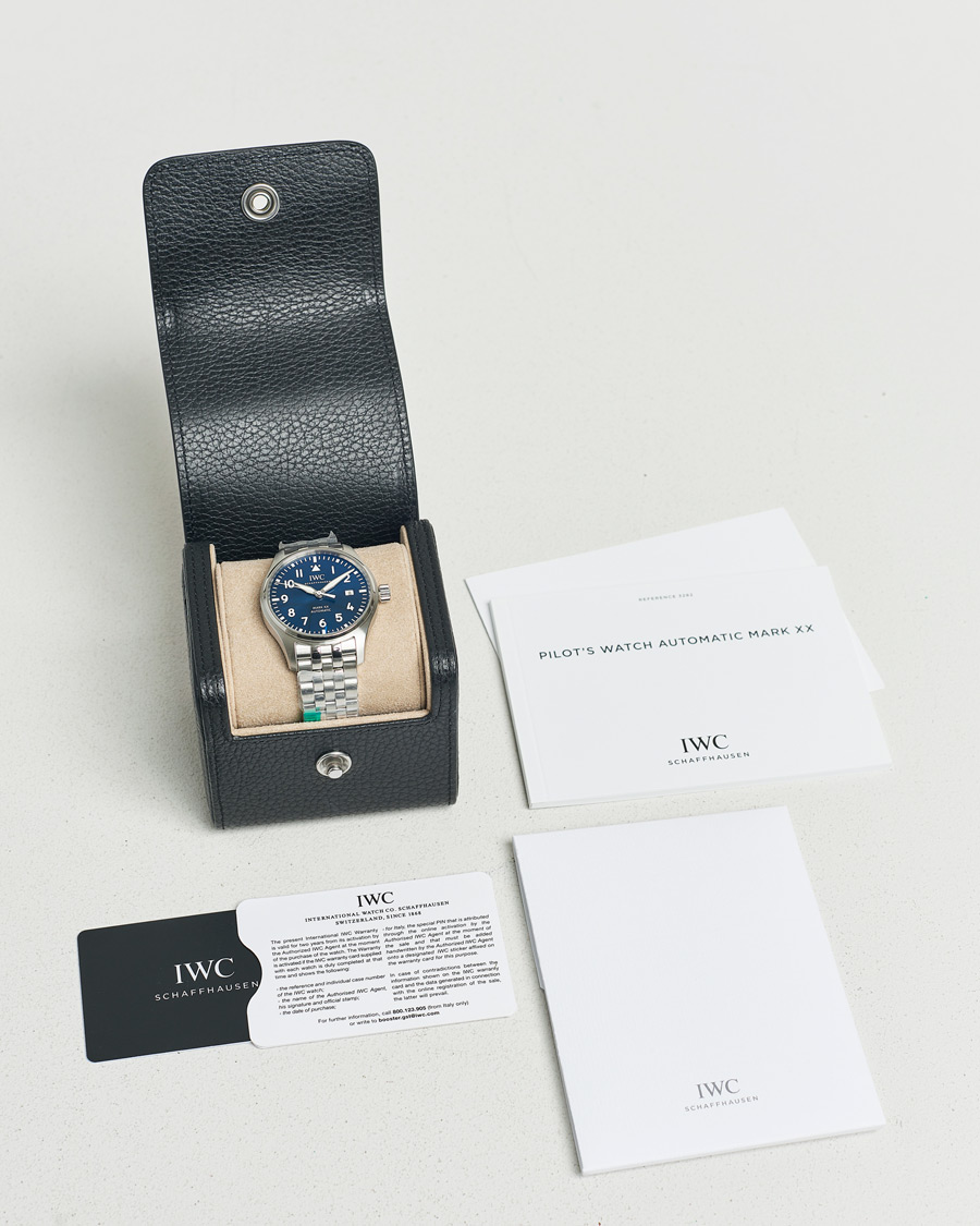 Herr | Pre-Owned & Vintage Watches | IWC Pre-Owned | Pilot's Watch Mark XX Silver