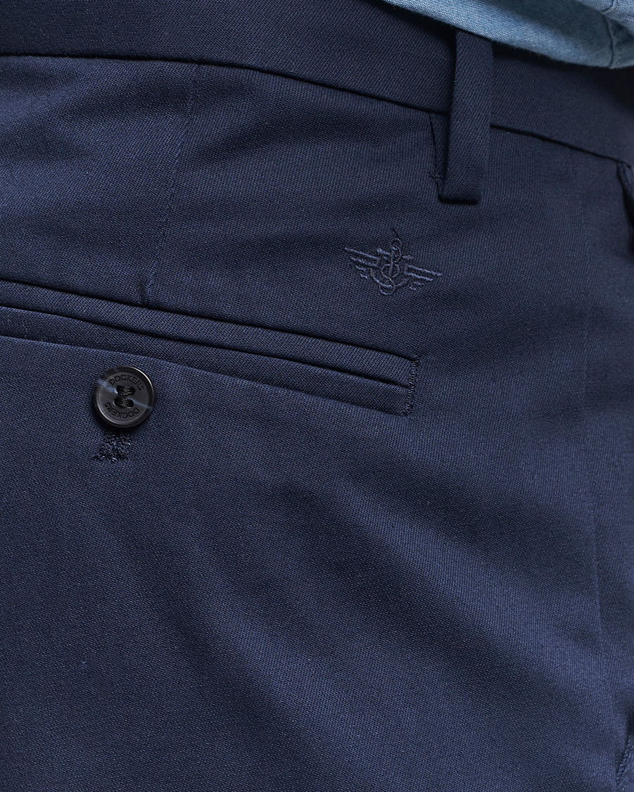 Herr | Byxor | Dockers | Stain Defender Straight Chino Navy Blazer