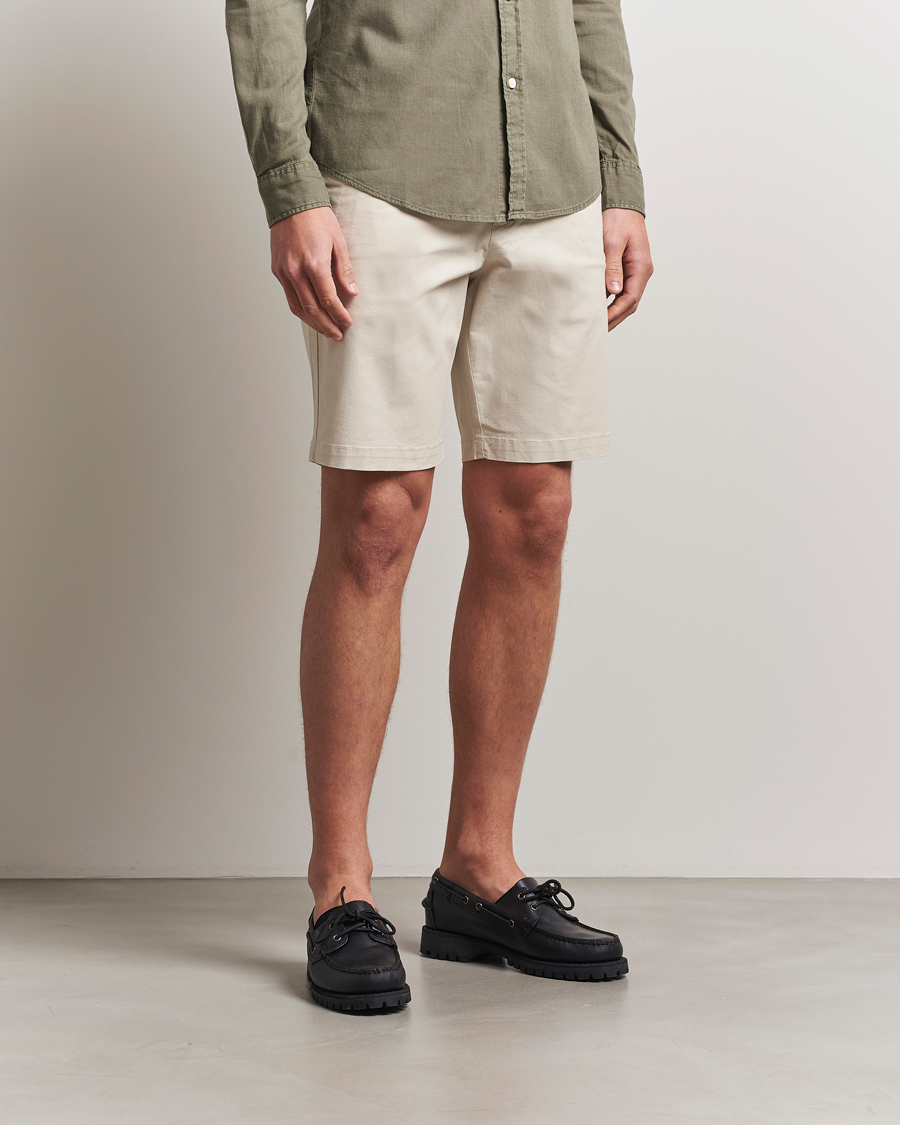 Herr | Shorts | Dockers | Slim Cotton/Linen Shorts Sahara Khaki