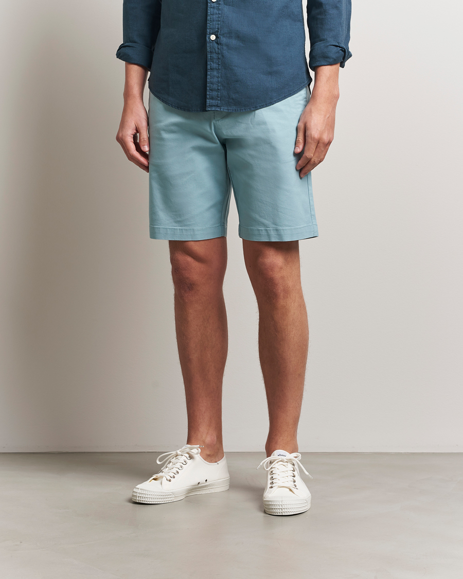 Herr | Shorts | Dockers | Slim Cotton/Linen Shorts Tourmaline