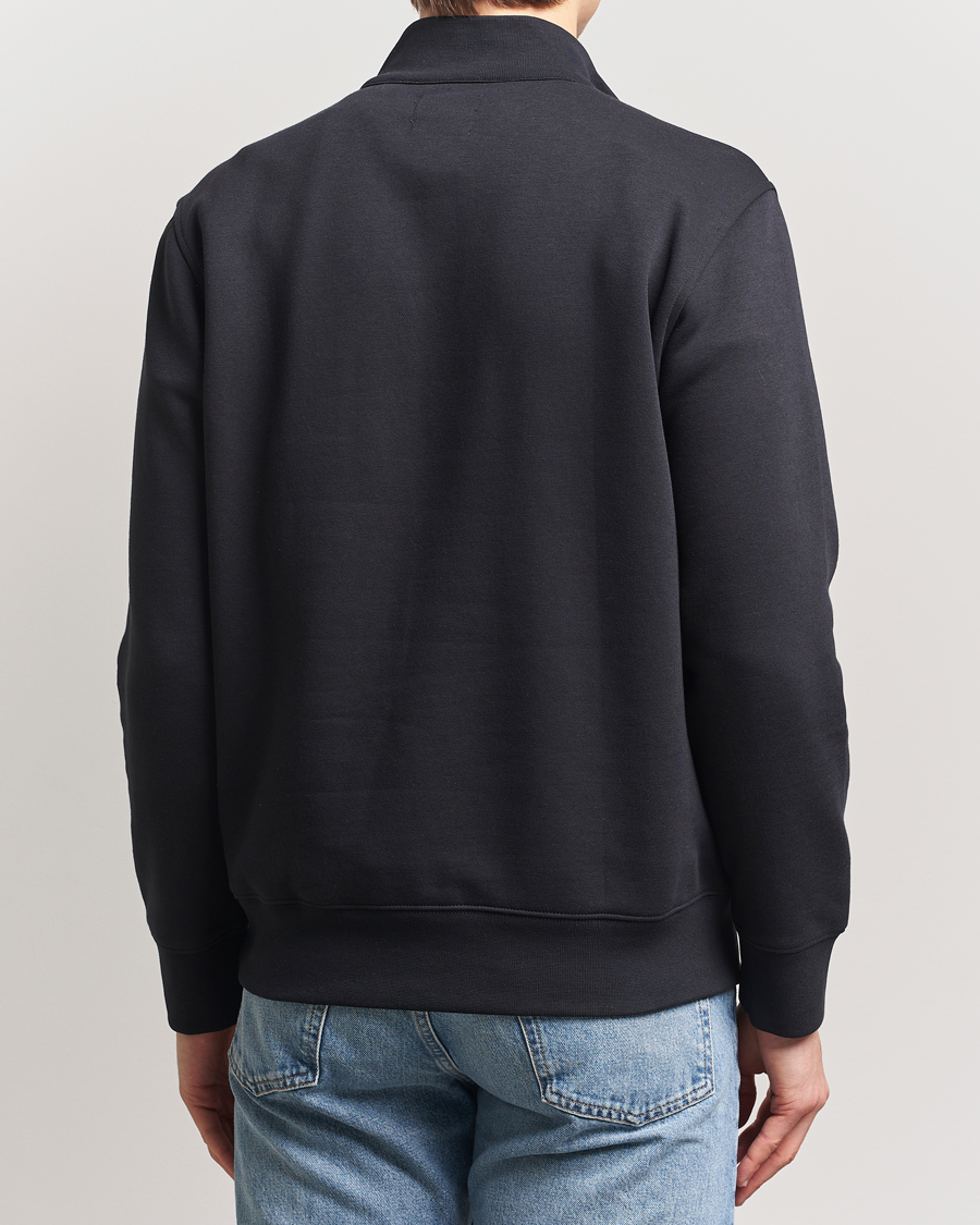 Herr | Tröjor | Dockers | Quarter Zip Fleece Black