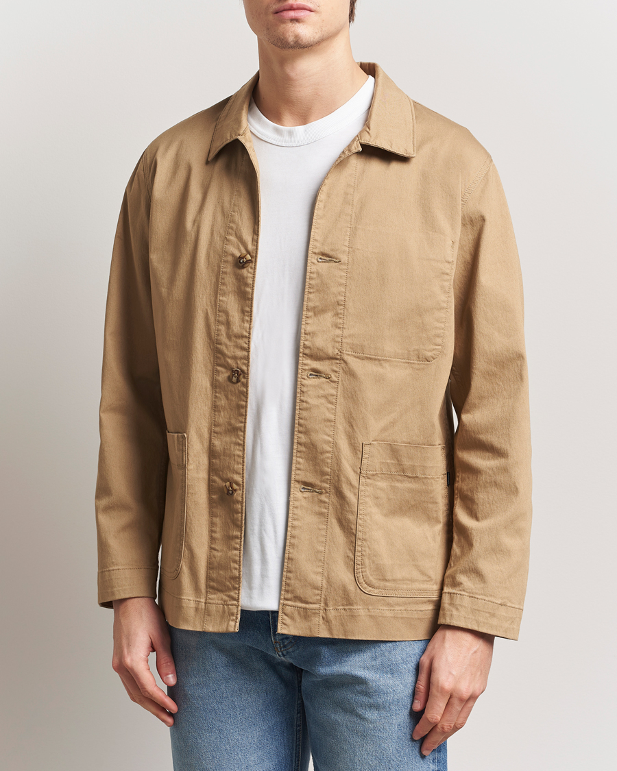 Herr | Skjortor | Dockers | Regular Chore Coat Harvest Gold