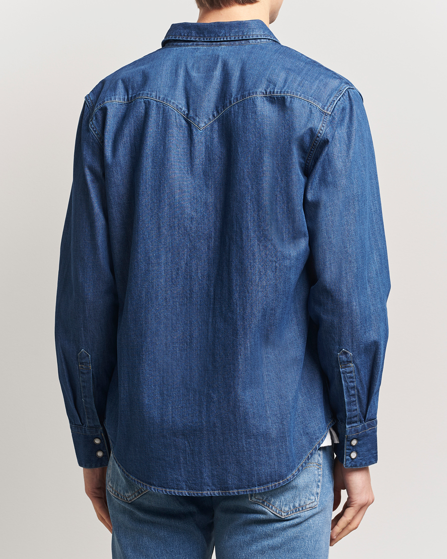 Herr | Skjortor | Levi's | Barstow Western Standard Shirt Medium Blue