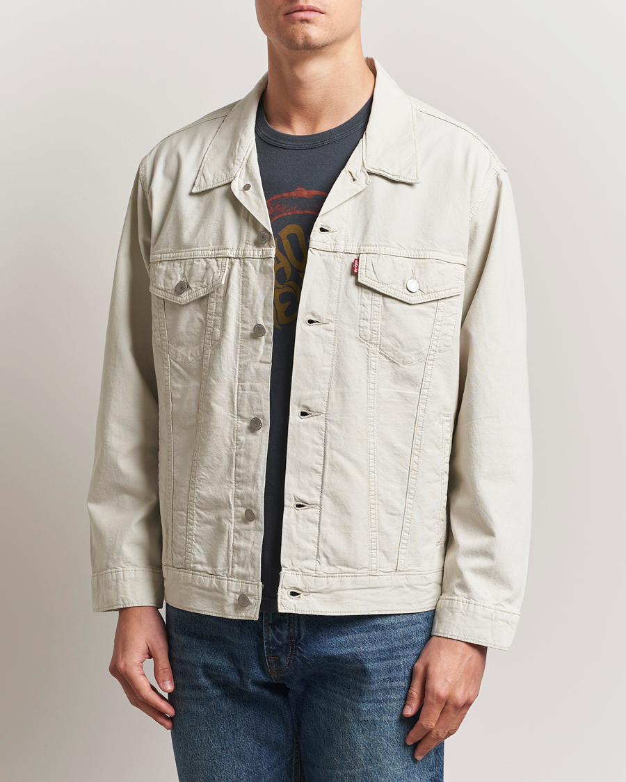 Herr | Jackor | Levi's | Relaxed Fit Trucker Jacket Silver Birch