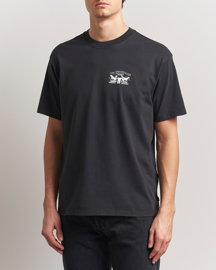 Herr | T-Shirts | Levi's | Vintage Fit Printed Crew Neck T-Shirt Jet Black
