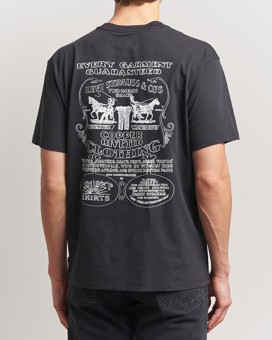 Herr | T-Shirts | Levi's | Vintage Fit Printed Crew Neck T-Shirt Jet Black