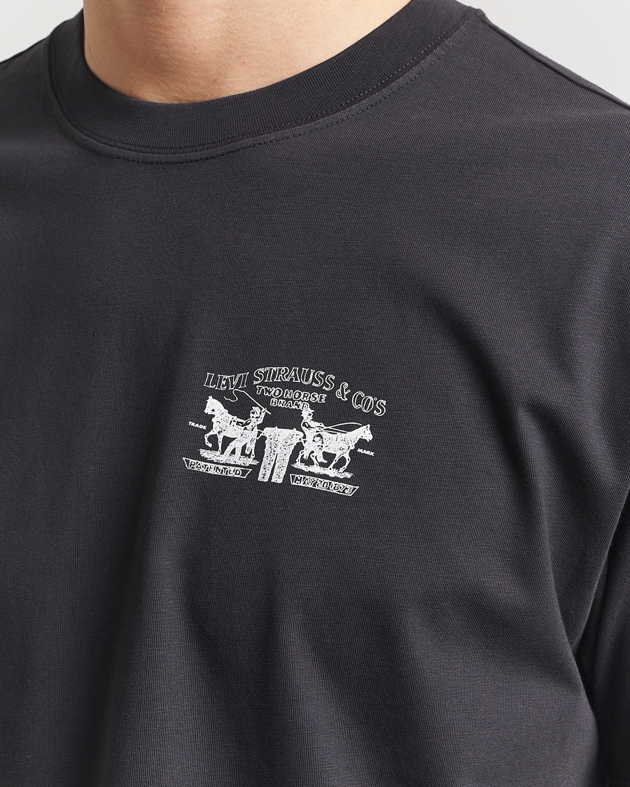 Herr | T-Shirts | Levi's | Vintage Fit Printed Crew Neck T-Shirt Jet Black