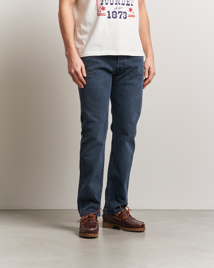 Herr | Jeans | Levi's | 501 Original Jeans Blue Black
