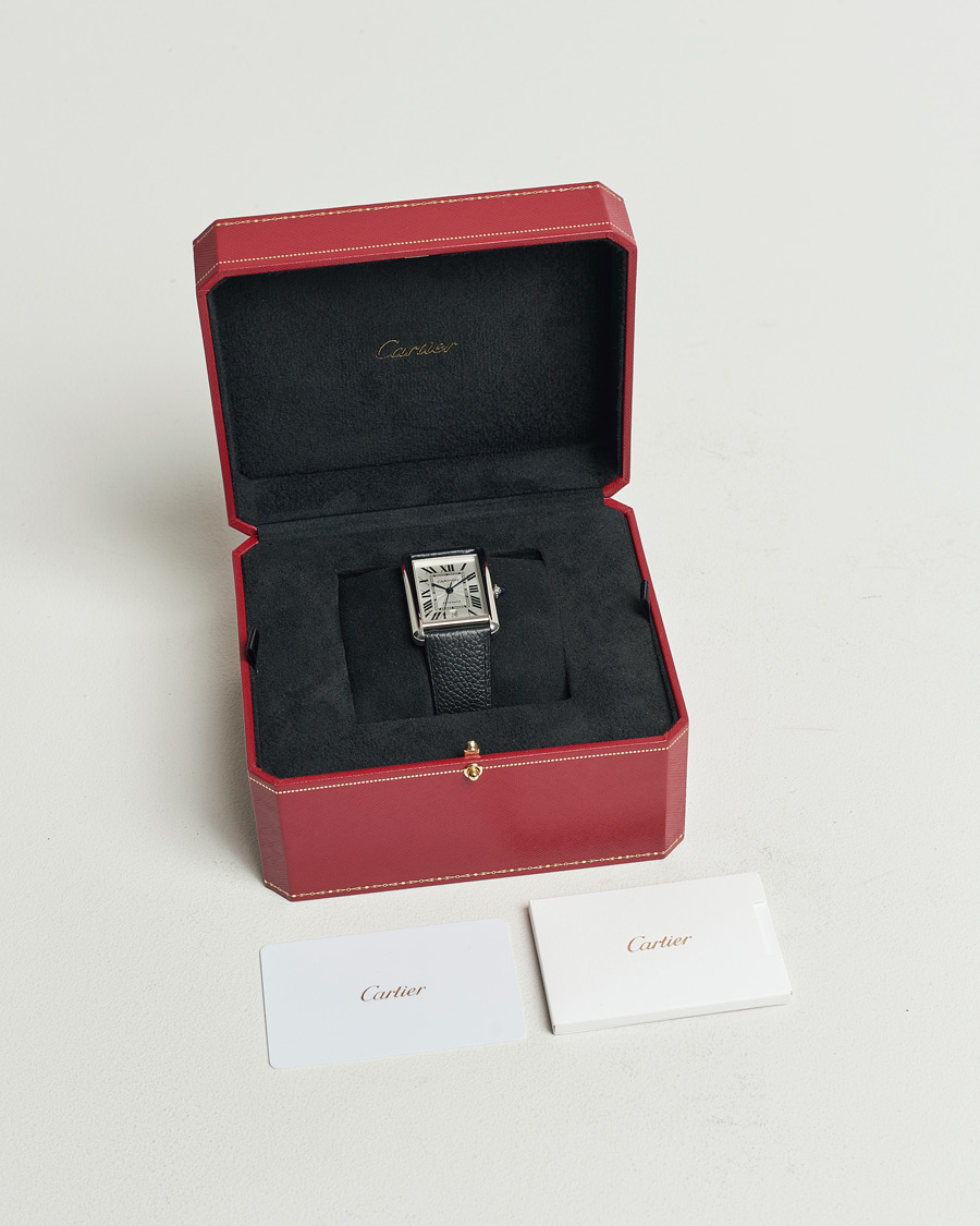 Herr | Pre-Owned & Vintage Watches | Cartier Pre-Owned | Tank Must Extra Large