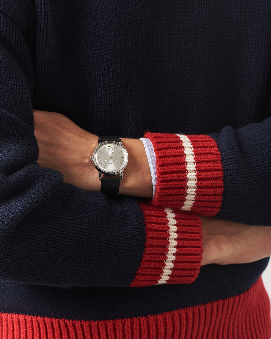 Herr | Timex Timex X Peanuts Marlin Snoopy Automatic 40mm Silver Dial | Timex | X Peanuts Marlin Snoopy Automatic 40mm Silver Dial