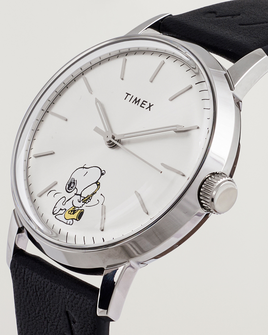 Herr | Timex Timex X Peanuts Marlin Snoopy Automatic 40mm White Dial | Timex | X Peanuts Marlin Snoopy Automatic 40mm White Dial