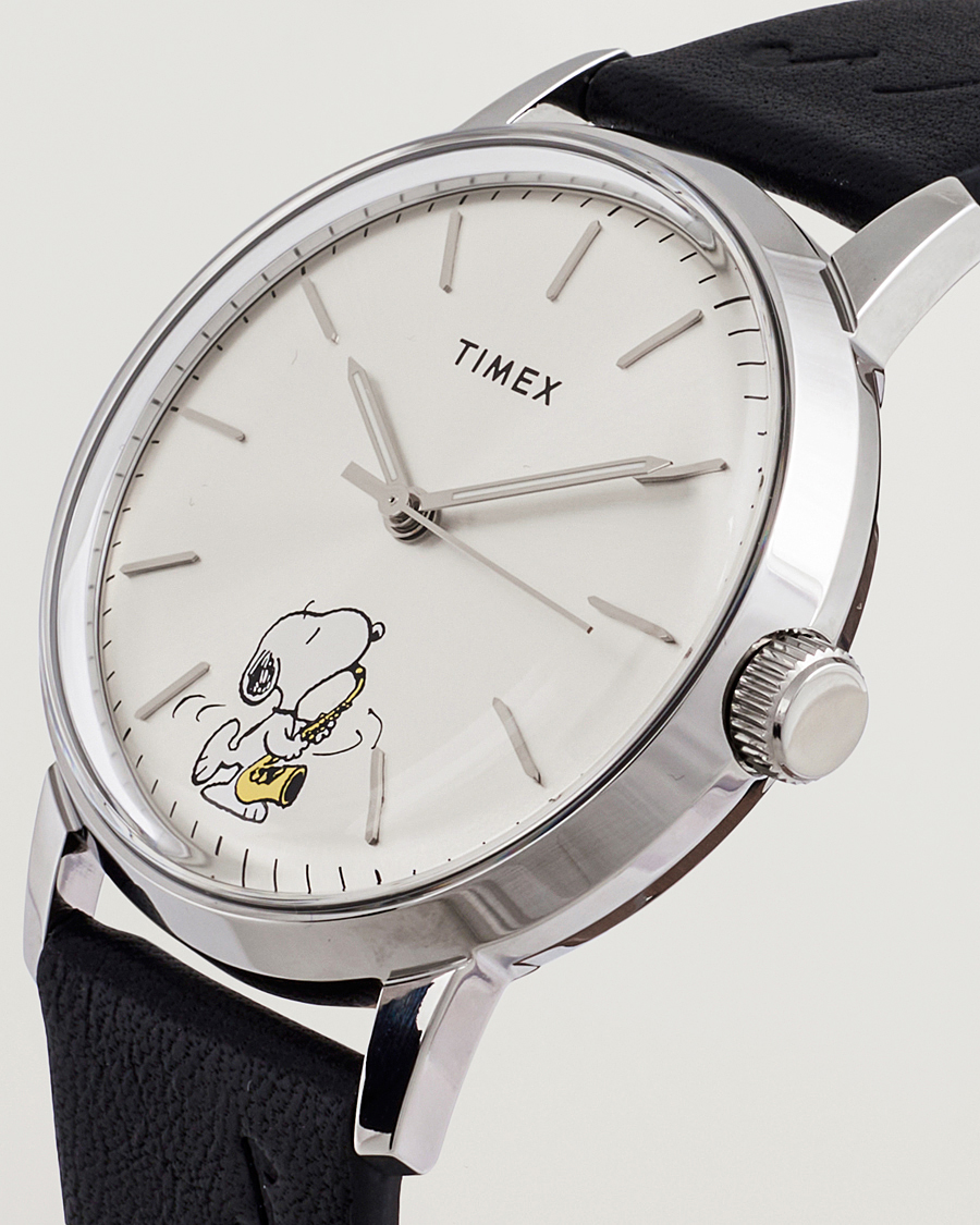 Herr | Timex Timex X Peanuts Marlin Snoopy Automatic 40mm Silver Dial | Timex | X Peanuts Marlin Snoopy Automatic 40mm Silver Dial