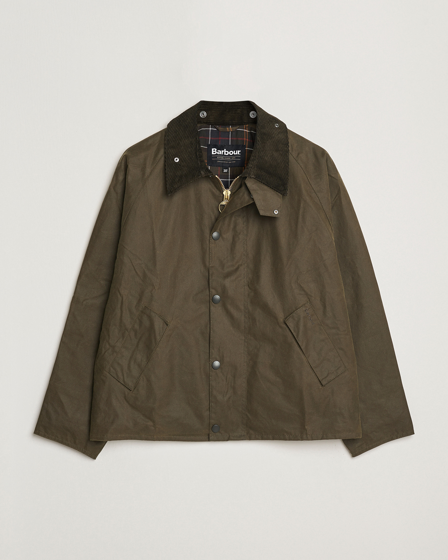 Herr | Jackor | Barbour Heritage | Oversize Transport Wax Jacket Beech