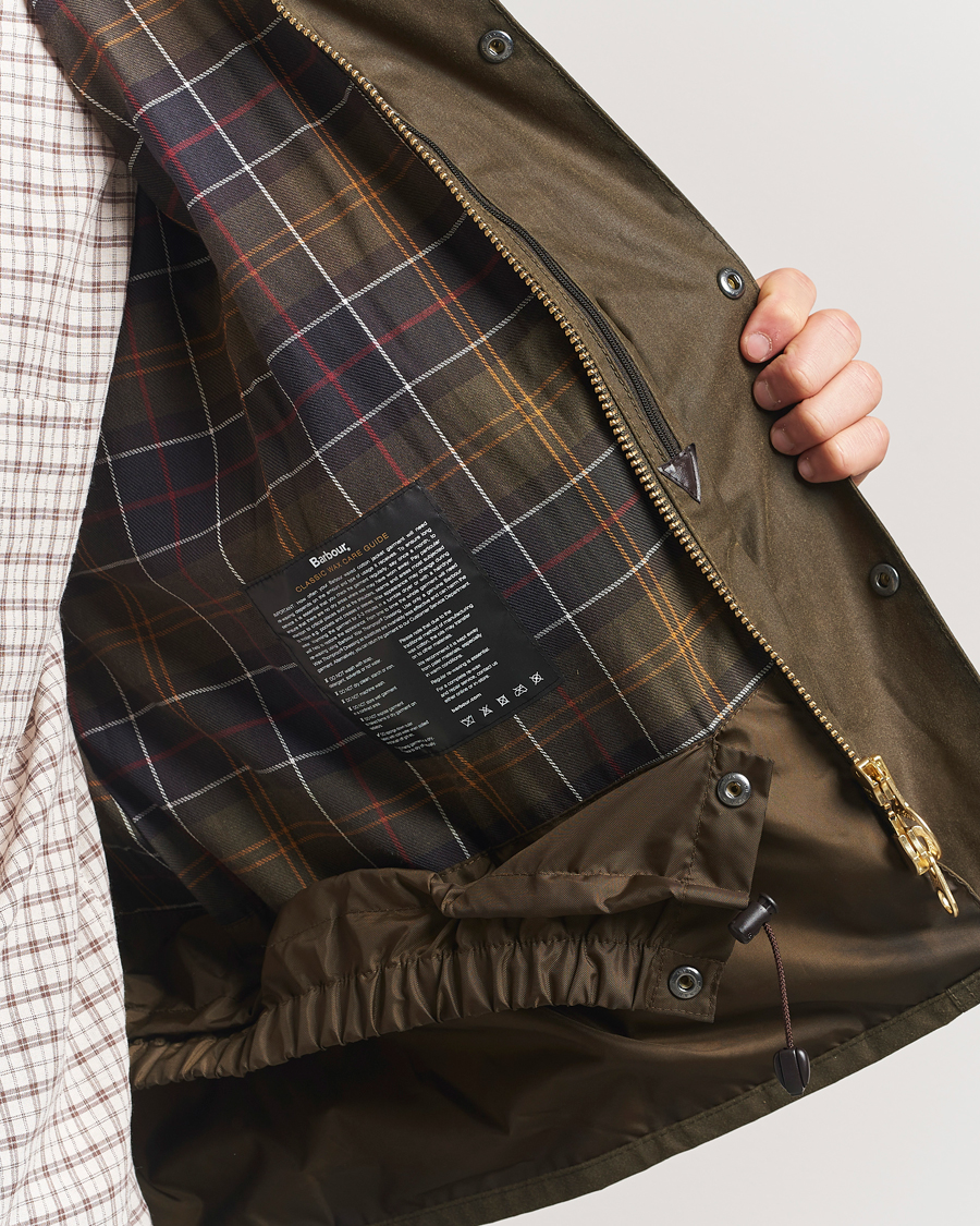 Herr | Jackor | Barbour Heritage | Oversize Transport Wax Jacket Beech