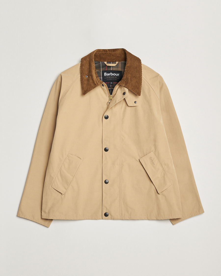 Herr | Jackor | Barbour Heritage | Oversize Transporter Casual Jacket Stone