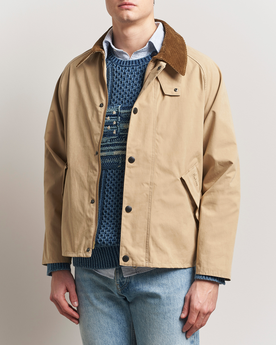 Herr | Jackor | Barbour Heritage | Oversize Transporter Casual Jacket Stone