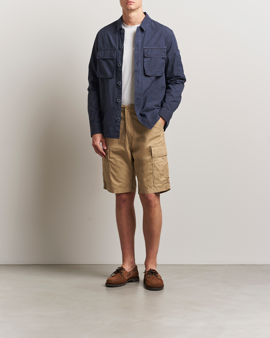 Herr | Skjortor | Barbour International | Kenneth GD Overdye Overshirt Navy