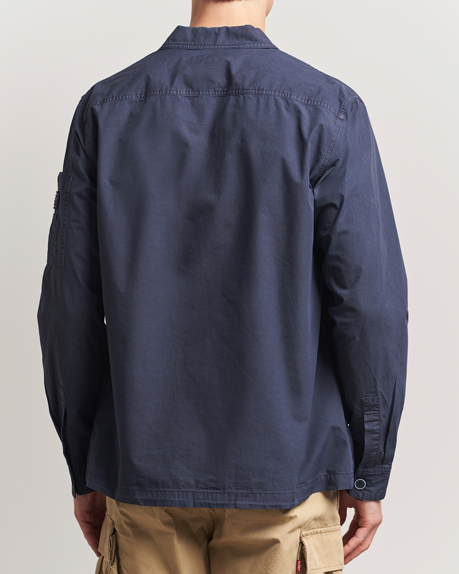 Herr | Skjortor | Barbour International | Kenneth GD Overdye Overshirt Navy