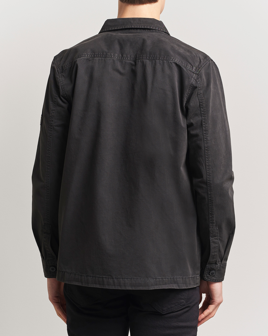 Herr | Skjortor | Barbour International | Arlo Cotton Overshirt Black