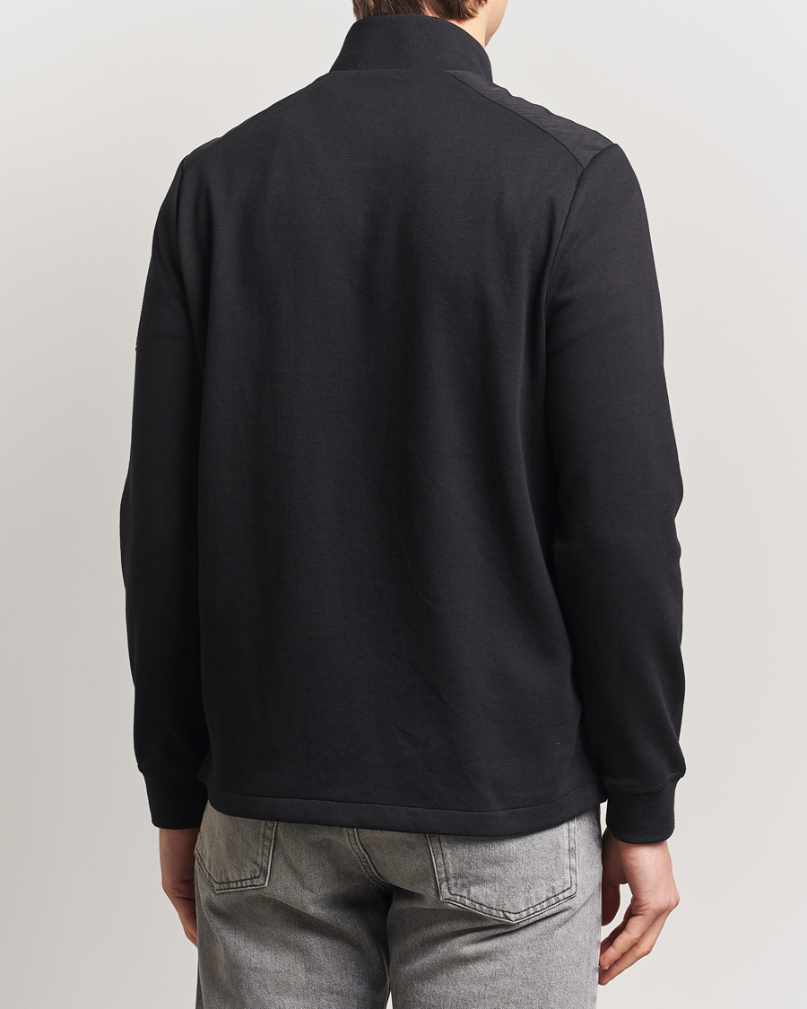 Herr | Tröjor | Barbour International | Ethan Funnel Neck Hybrid Sweat Black