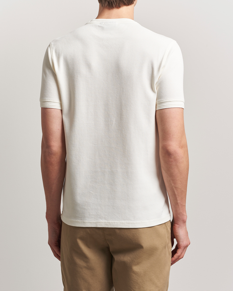Herr | T-Shirts | Barbour International | Charlie Textured T-Shirt Whisper White