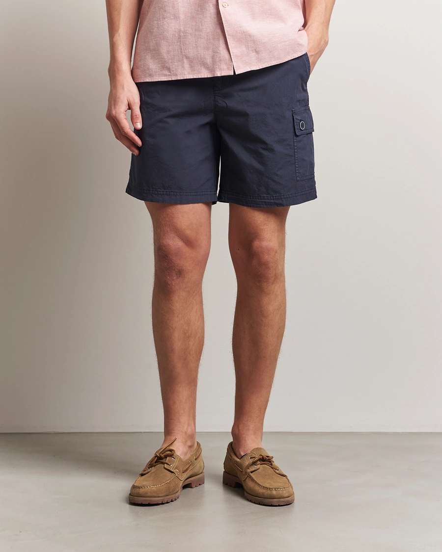 Herr | Shorts | Barbour International | Kenneth Garment Dye Shorts Navy