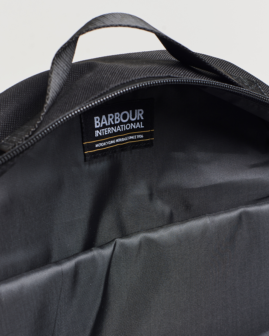 Herr | Väskor | Barbour International | Knockhill Backpack Black