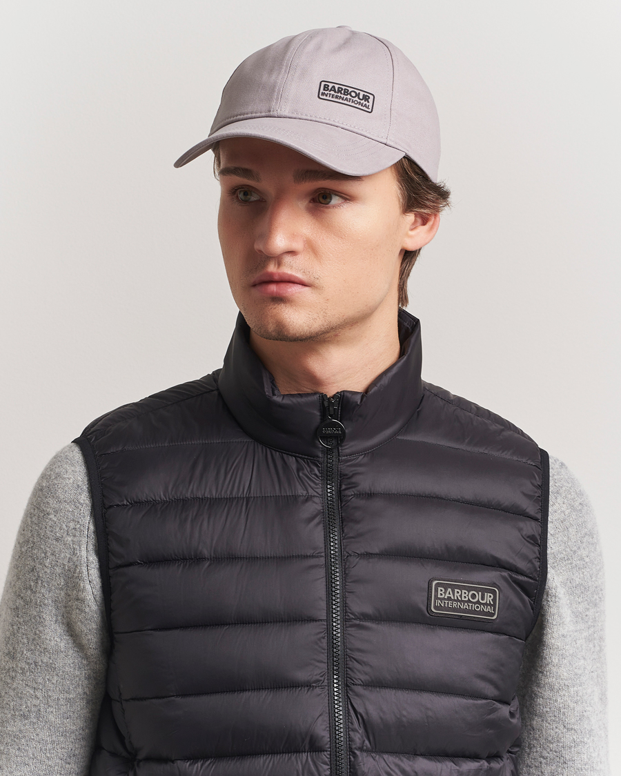 Herr | Hattar & kepsar | Barbour International | Norton Drill Sports Cap Pale Slate