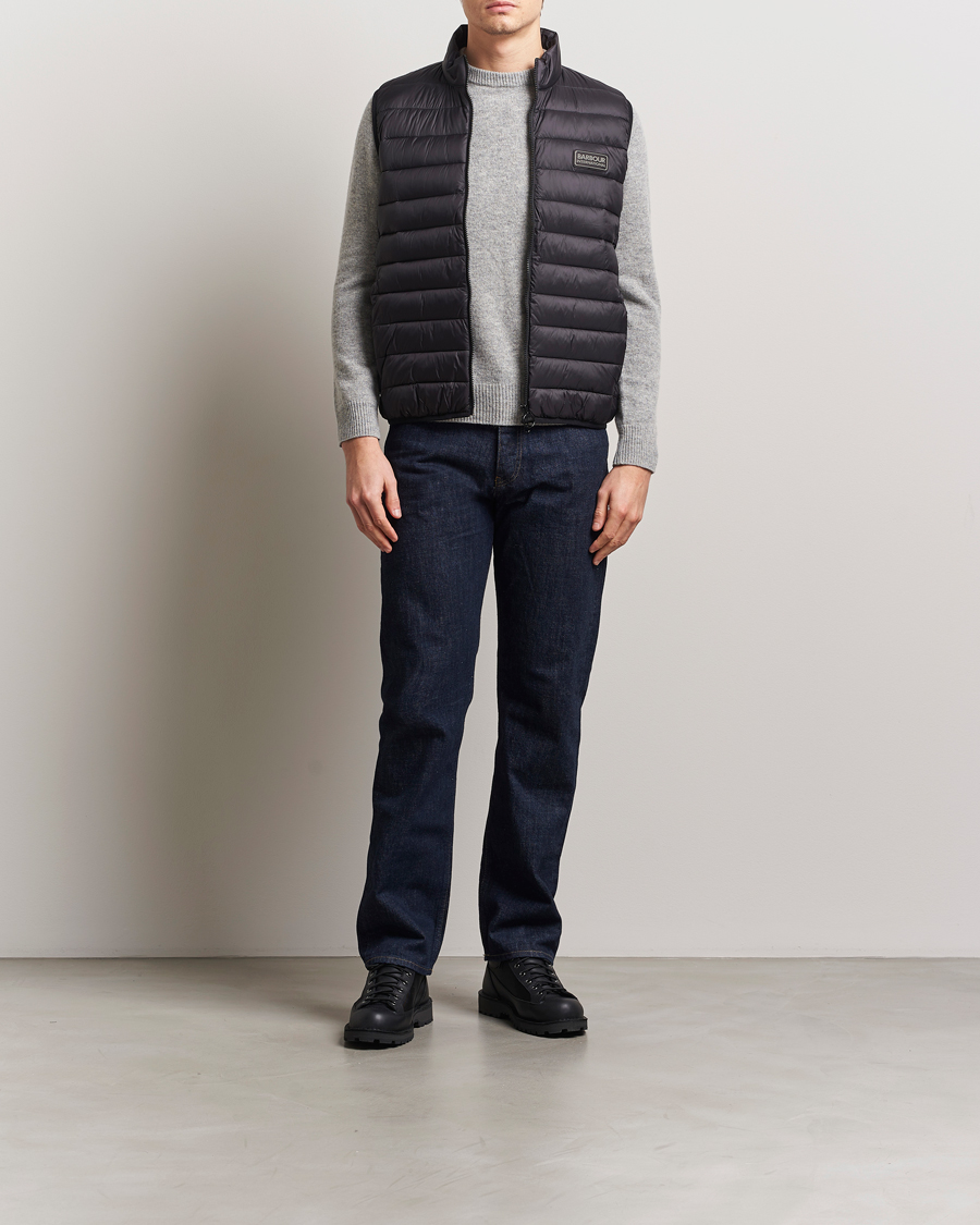 Herr | Jackor | Barbour International | Trer Reed Puffer Gilet Black