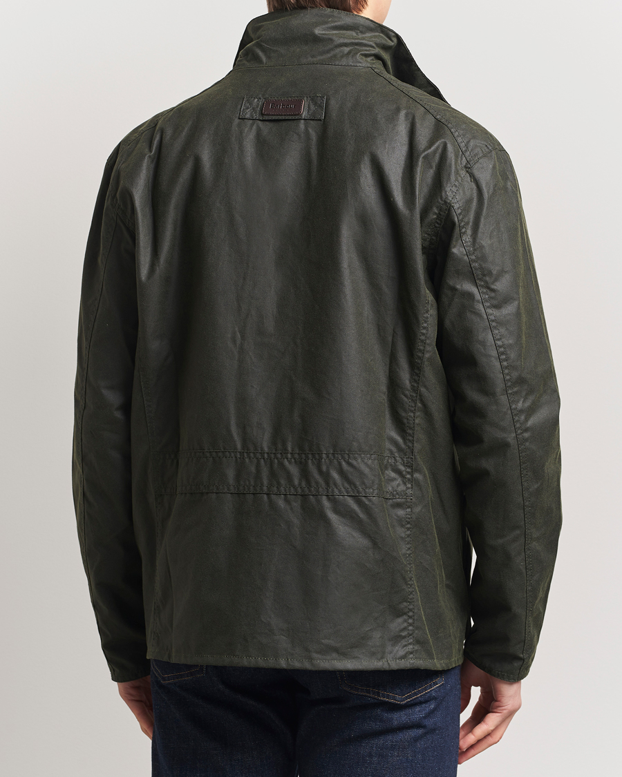 Herr | Jackor | Barbour Lifestyle | Sander Wax Jacket Olive