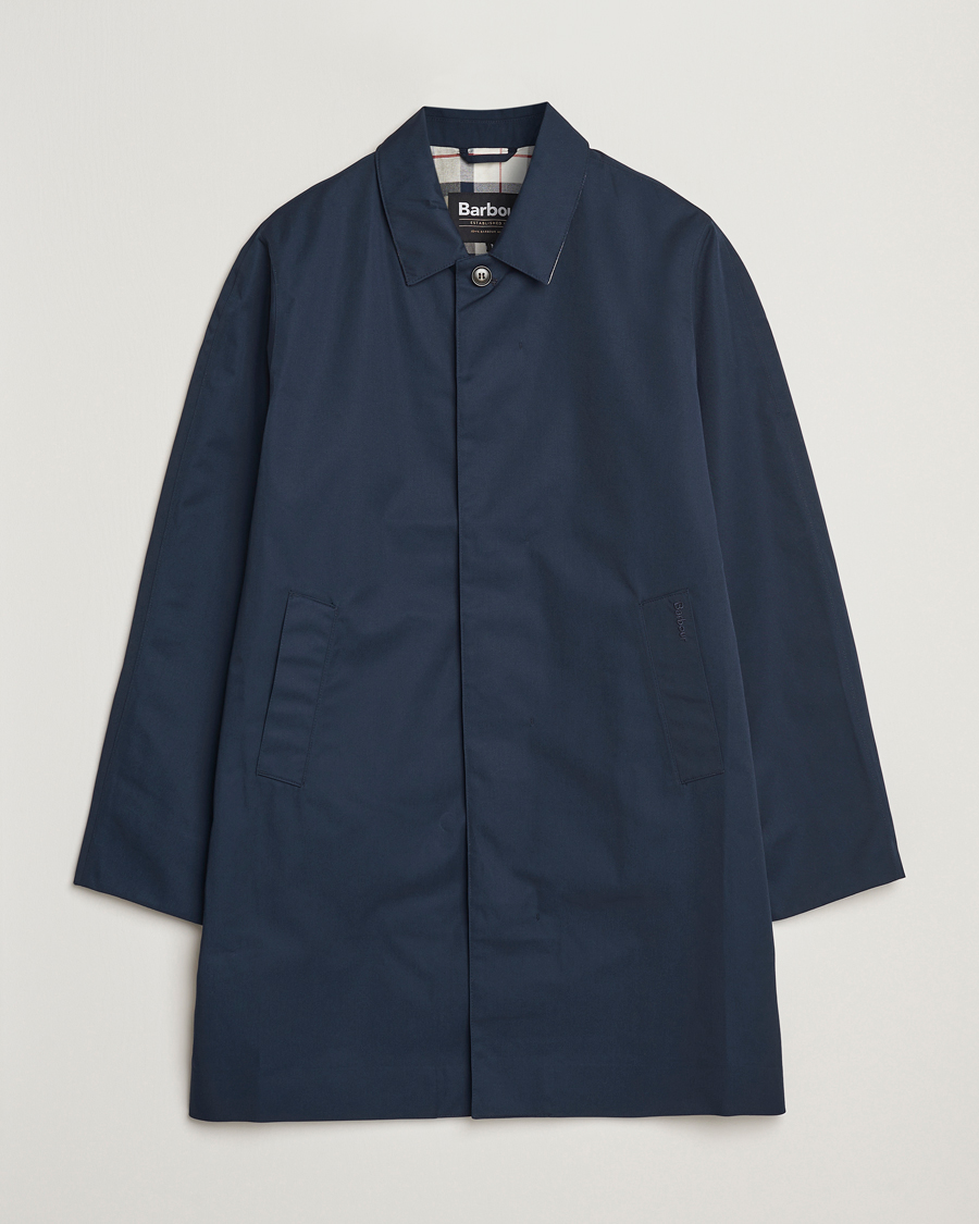 Herr | Jackor | Barbour Lifestyle | Rokig Waterproof Car Coat Navy