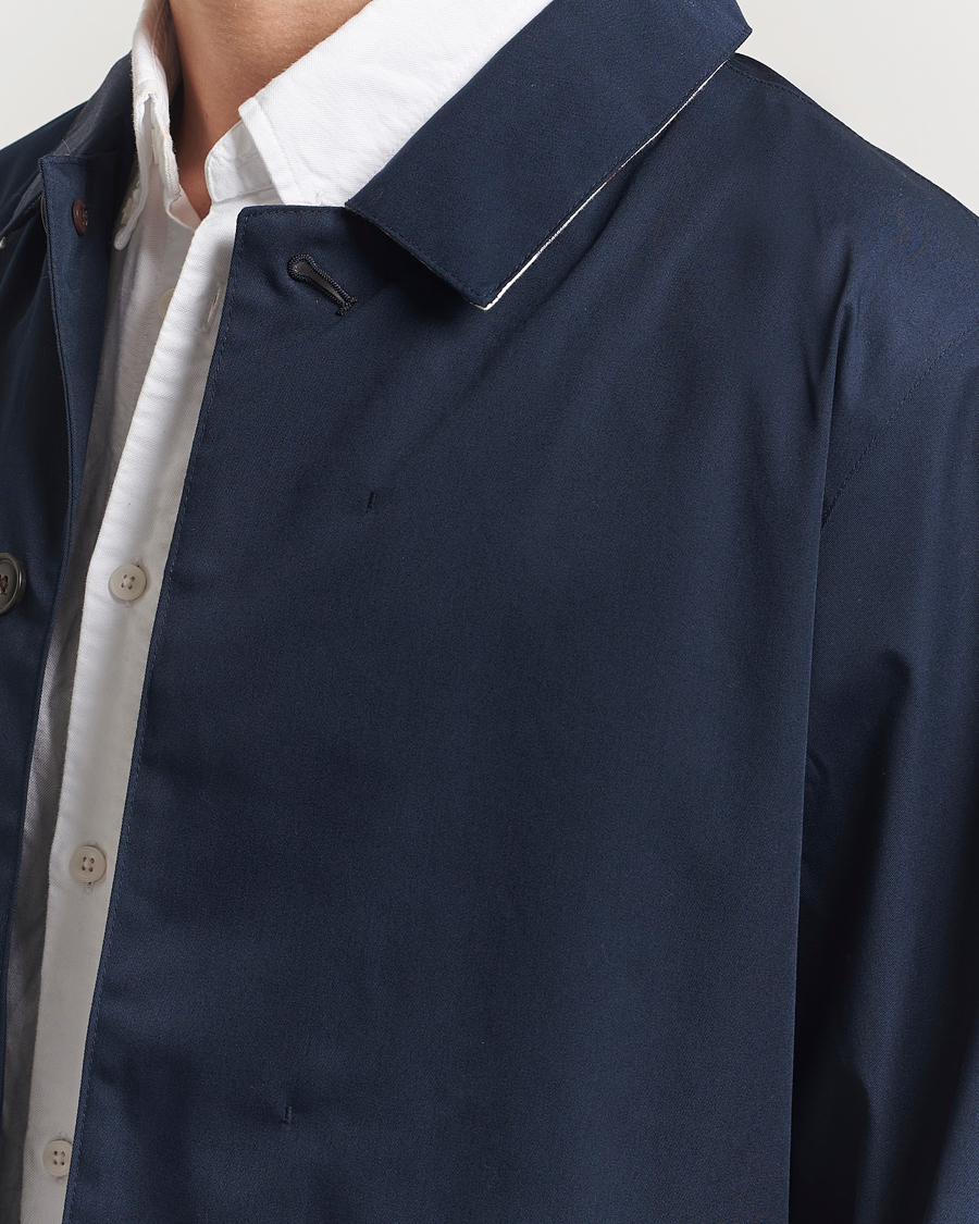 Herr | Jackor | Barbour Lifestyle | Rokig Waterproof Car Coat Navy