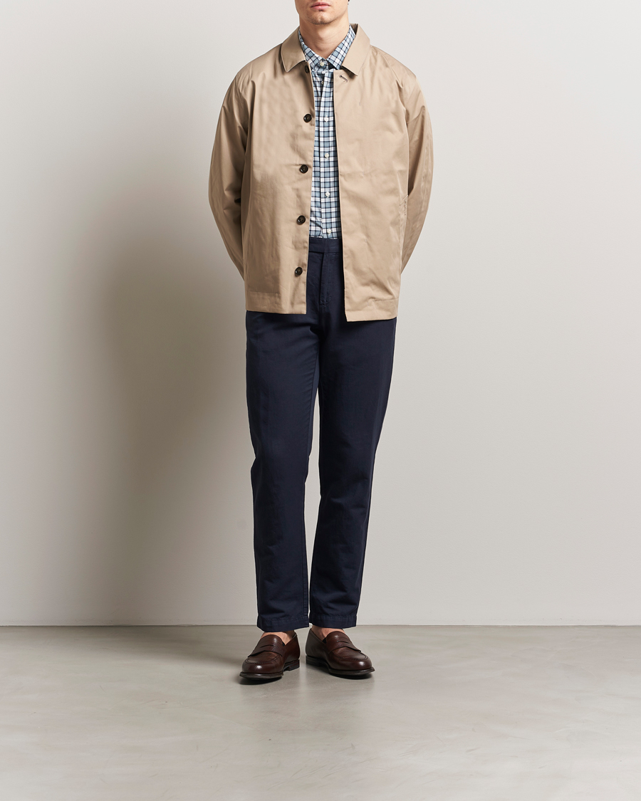 Herr | Jackor | Barbour Lifestyle | Short Rokig Waterproof Jacket Washed Stone