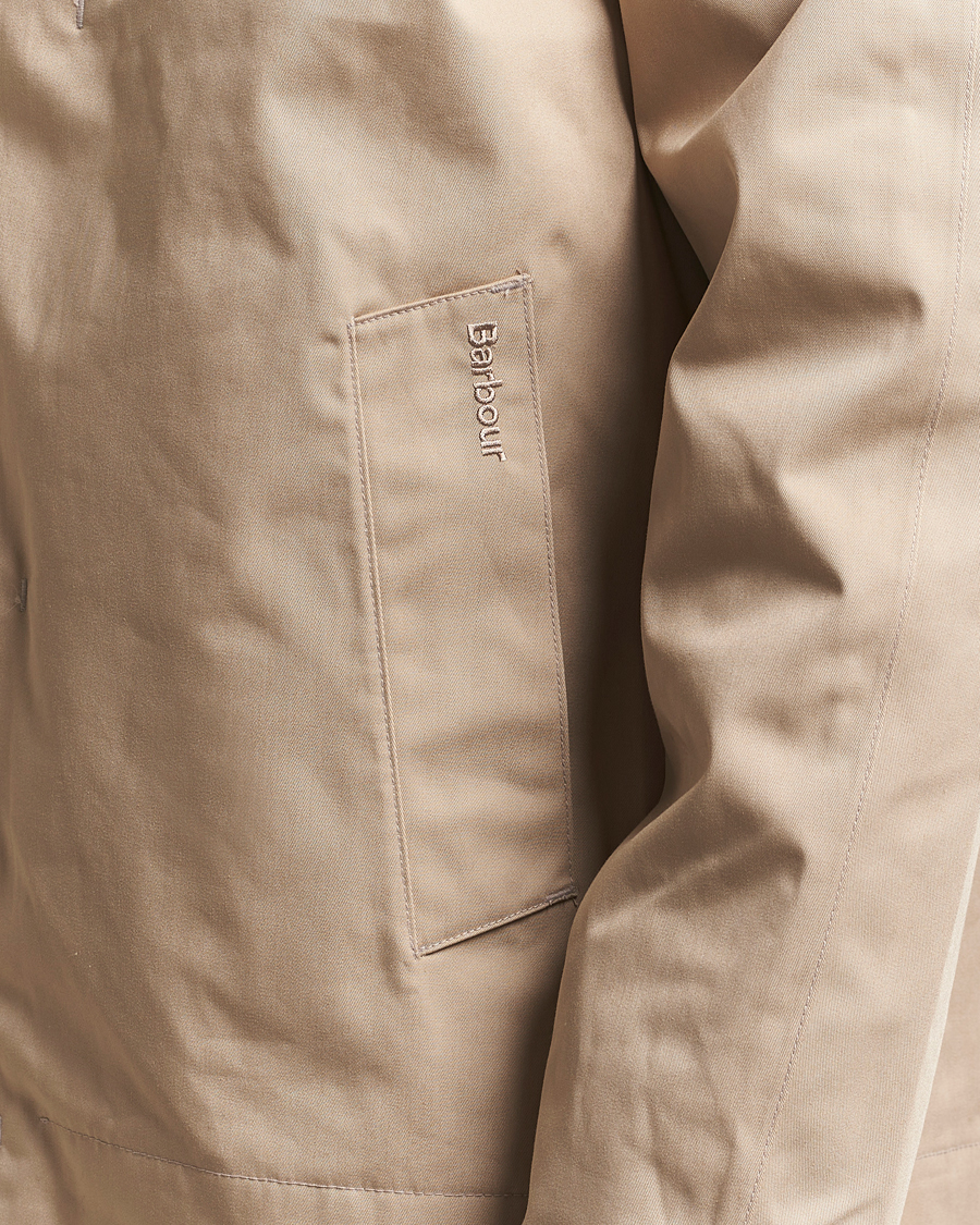 Herr | Jackor | Barbour Lifestyle | Short Rokig Waterproof Jacket Washed Stone
