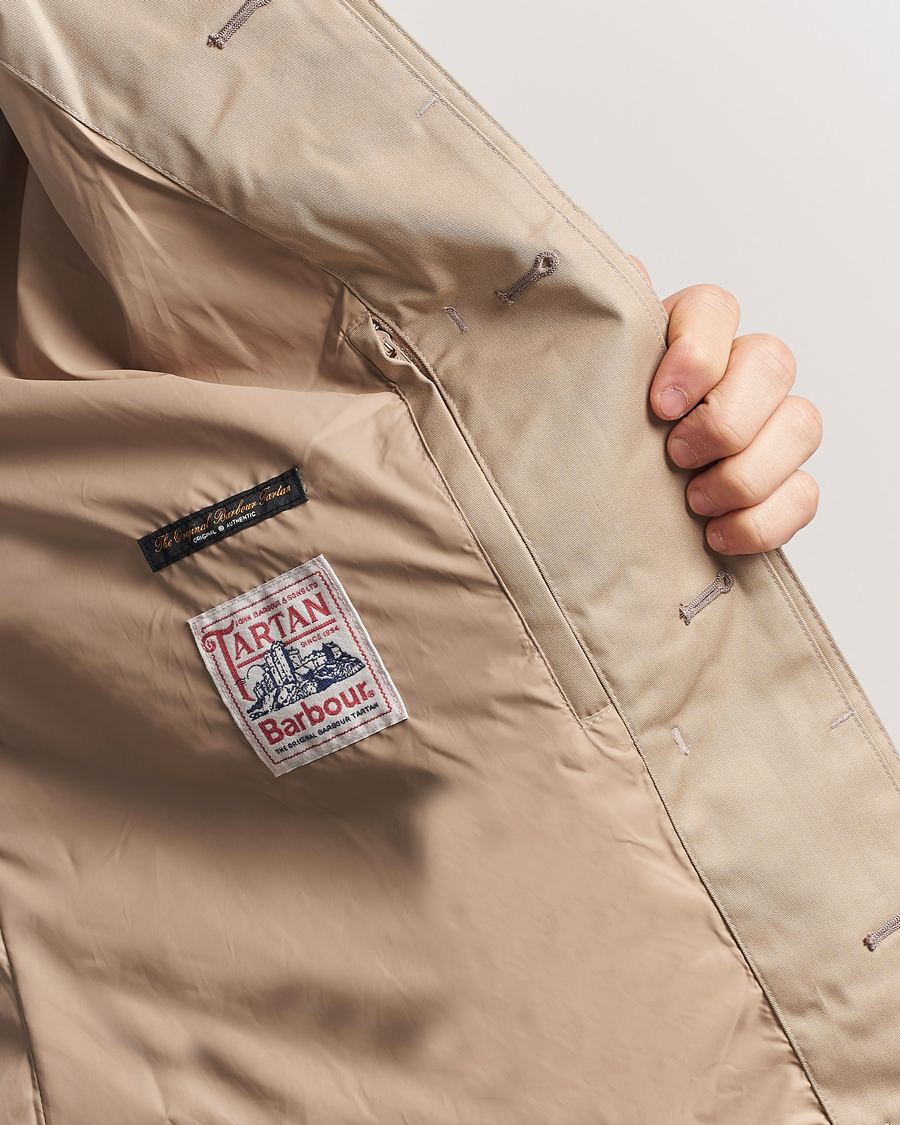 Herr | Jackor | Barbour Lifestyle | Short Rokig Waterproof Jacket Washed Stone