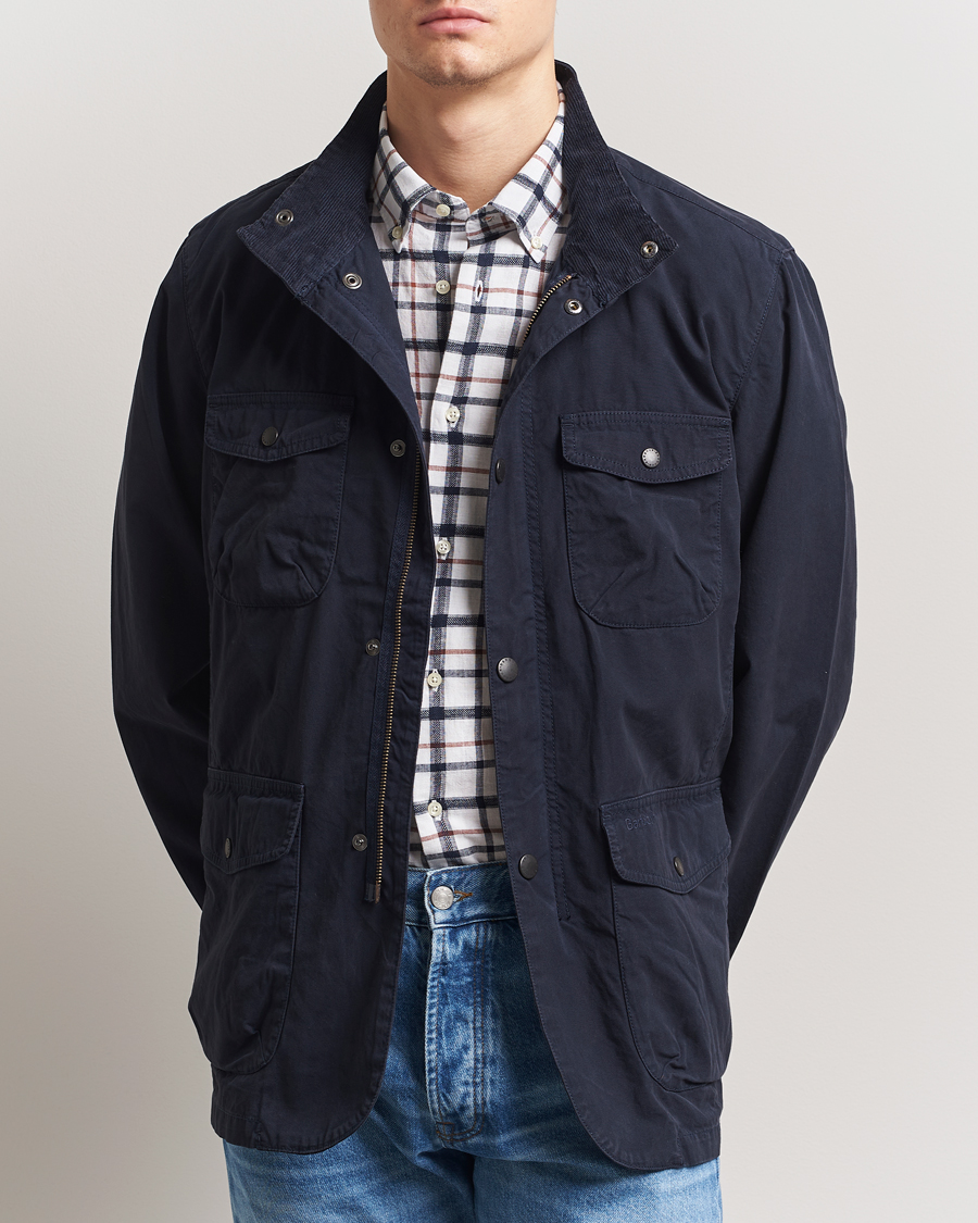 Herr | Jackor | Barbour Lifestyle | Ogston Casual Jacket Navy