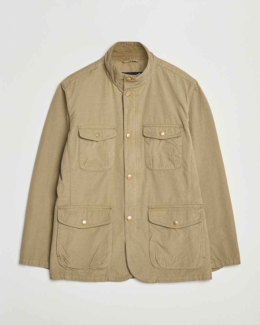 Herr | Jackor | Barbour Lifestyle | Ogston Casual Jacket Bleached Olive