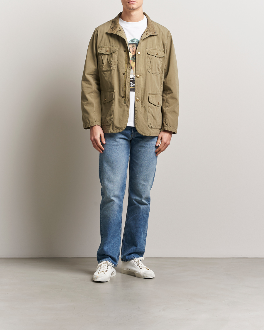 Herr | Jackor | Barbour Lifestyle | Ogston Casual Jacket Bleached Olive