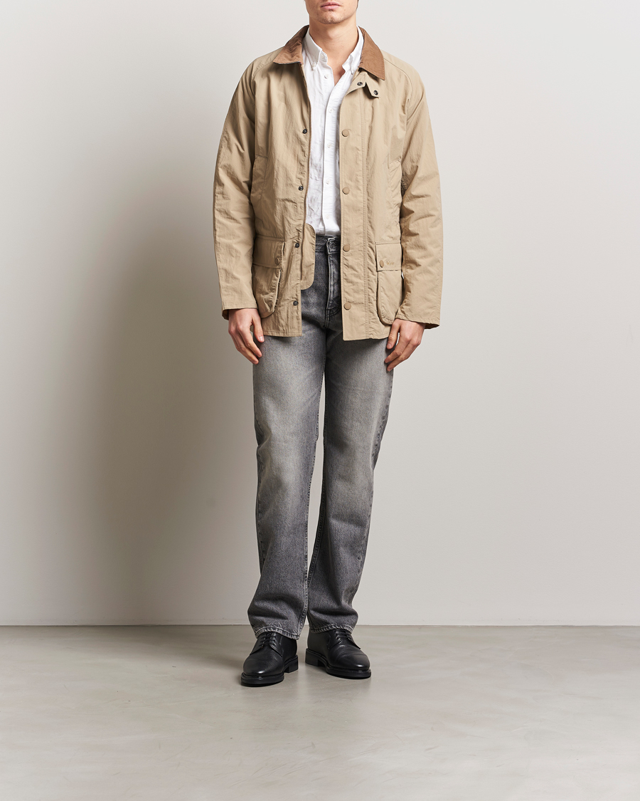 Herr | Jackor | Barbour Lifestyle | Ashby Showerproof Jacket Washed Stone