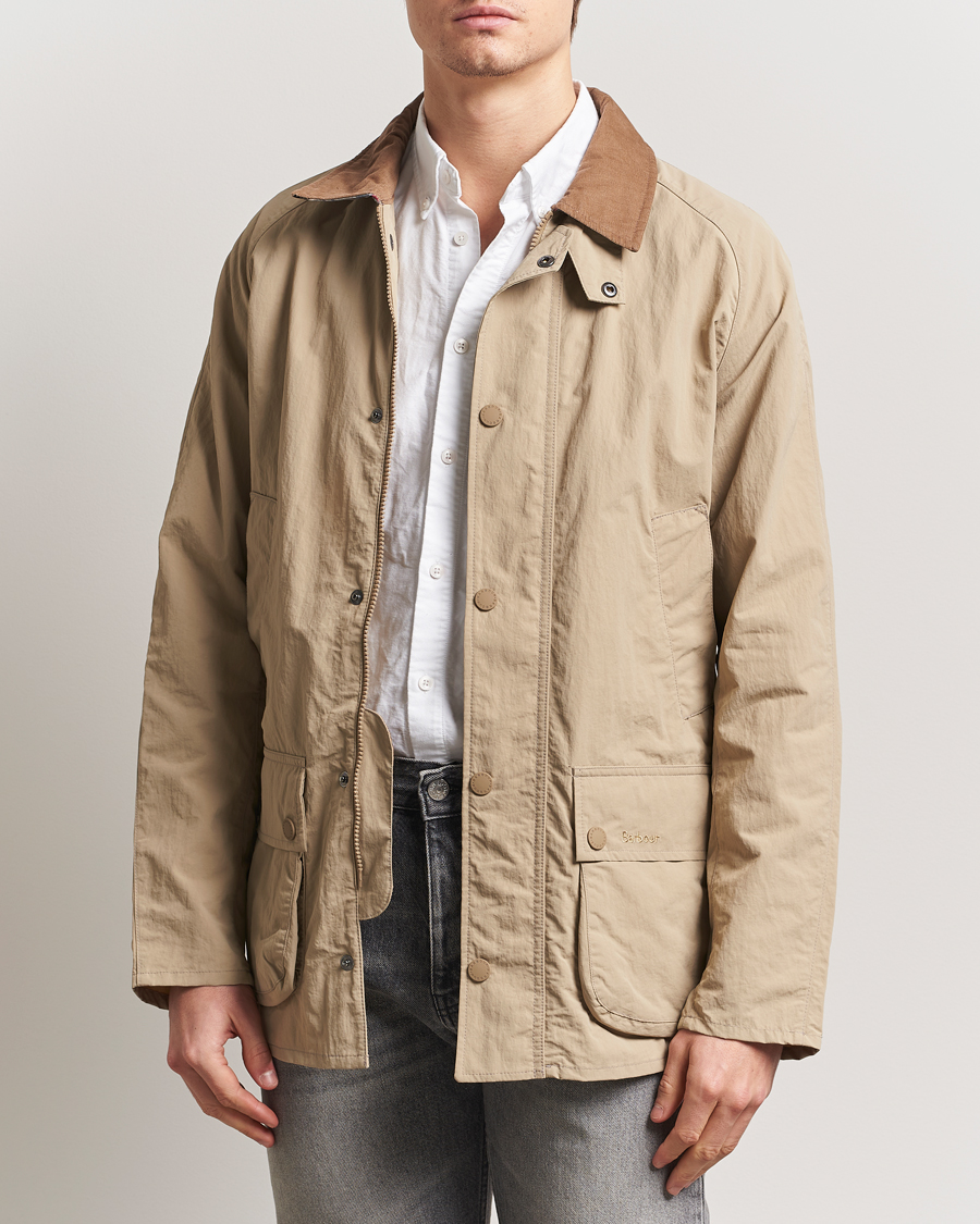 Herr | Jackor | Barbour Lifestyle | Ashby Showerproof Jacket Washed Stone